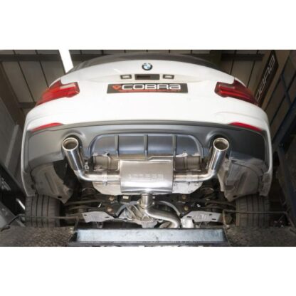 This BMW M240i performance exhaust i