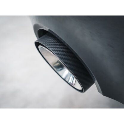 Cobra Sport carbon fibre BMW OE factory replacement exhaust tips enhance the style of your vehicle giving you the ultimate driving experience