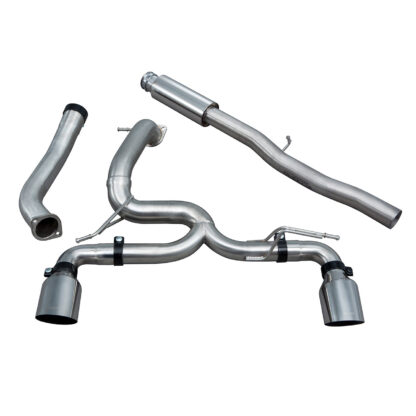 Please note: This product is designed without a rear box and will be extremely loud.