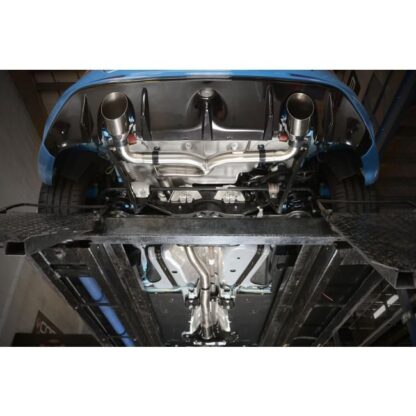 Please note: This product is designed without a rear box and will be extremely loud.