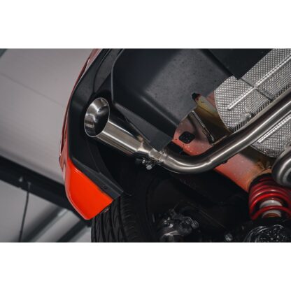 This Abarth 500 performance exhaust is made in 2"/5