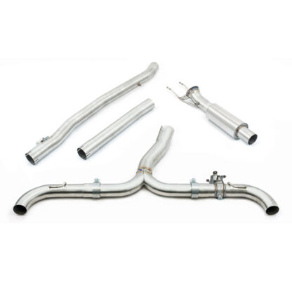 Please note: This product is designed without a rear box and will be loud.