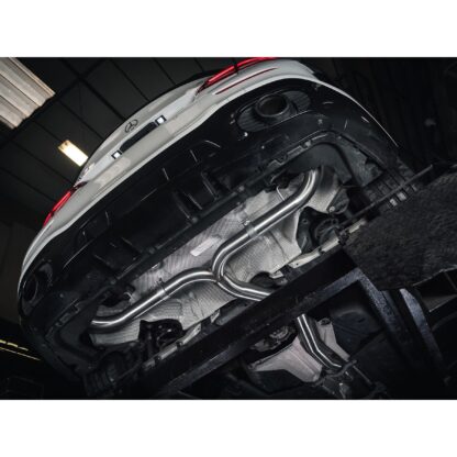 This AMG A 35 Saloon performance exh