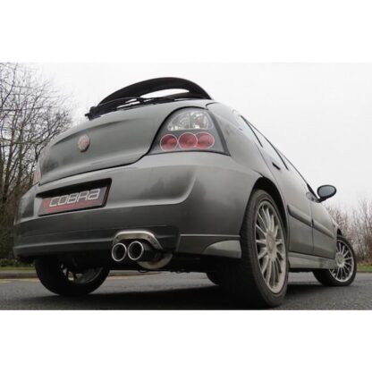 These MG ZR performance exhausts are