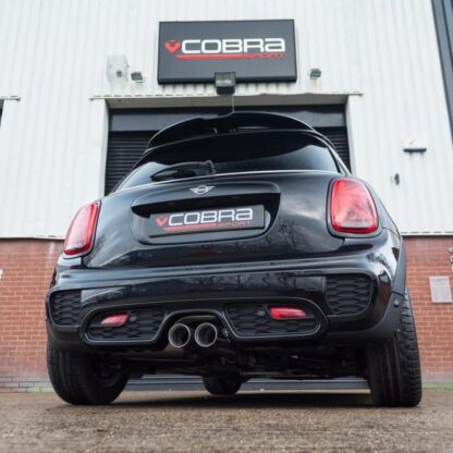 This Mini Cooper S performance exhau