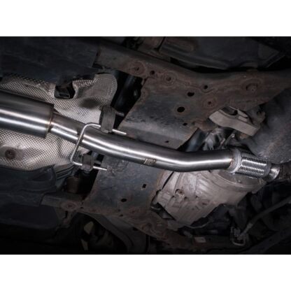 Note- This product is designed without a rear box and will be extremely loud.