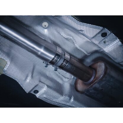 This product is designed without a rear silencer and will be loud.