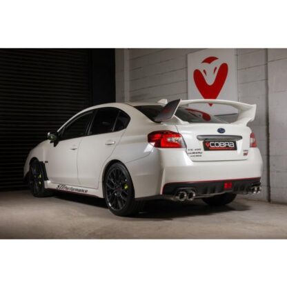This Subaru WRX STI performance exha