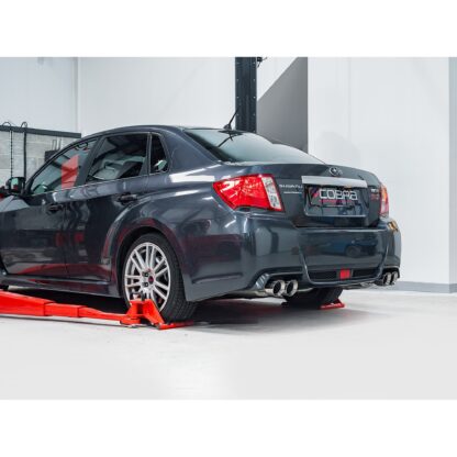 This Subaru WRX STI performance exha