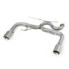 This product is designed without a rear silencer and will be loud.