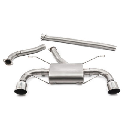 This Toyota GT86 performance exhaust is made in 2.5"/63.5mm pipework and fits from the catalytic converter section backw