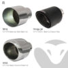 This Toyota GT86 performance exhaust is made in 2.5"/63.5mm pipework and fits from the catalytic converter section backw