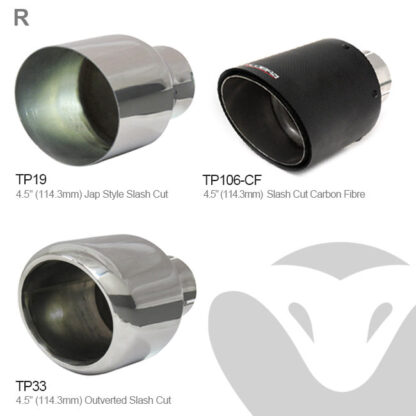 This Toyota GT86 performance exhaust is made in 2.5"/63.5mm pipework and fits from the catalytic converter section backw