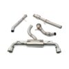 replaces restrictive O/E mesh gasket with high performance flex section. Requires mandatory ECU reflash when fitted