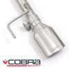 This Corsa performance exhaust is 2"