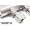 This VW Golf R performance exhaust i