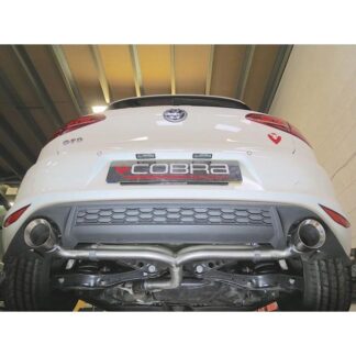 Cobra Sport performance exhausts enhance the sound