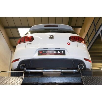 This VW Golf GTD TDI performance exh