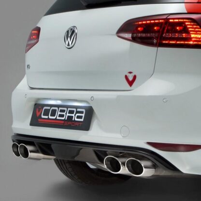This VW Golf R Mk7 performance exhau