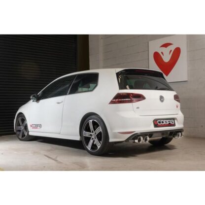 This VW Golf R Mk7 performance exhau