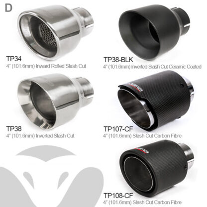 Fits: Mk7.5 GTi facelift models without the GPF Filter. Does not fit later GPF equipped models.