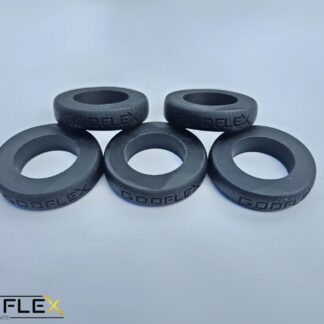 GodFlex Exhaust Ring Polyurethane Rubber Hanger for Classic Audi 50,80,90,100,200, A6, Cabriolet, Golf, Passat, Mercedes