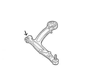 GodFlex Fiat Panda (2003-2012) Front-Front Suspension Arm Bushes