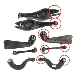 GodFlex VW Golf MK7 / 7.5 R (2012-2019) Full Front & Rear Suspension Arms & Anti Roll Bar Bushes