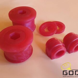 GodFlex Mini Cooper S R53 2001-2006 Front Lower Wishbone Suspension Arm & Front Anti Roll Bar Bushes
