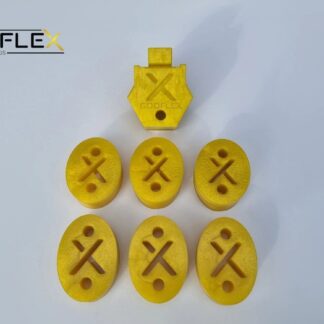 GodFlex Ford Focus MK2 ST & RS (2005-2010) Uprated Rigid Exhaust Mount Hanger Bushes