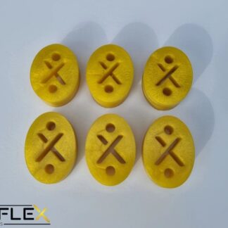 GodFlex Ford Focus MK2 ST & RS (2005-2010) Exhaust Mount Hanger Bushes Uprated Rigid Poly