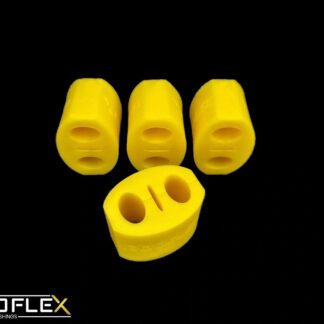 GodFlex Vauxhall Astra H (2004-2010) Exhaust Hanger Bushes Inc VXR Uprated Rigid Poly