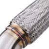 2.5″ bore throughout for optimum exhaust flow