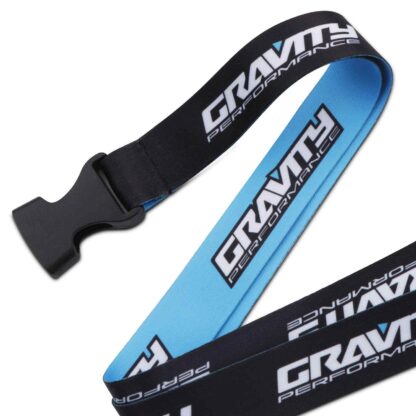 Featuring the Gravity Performance Logo printed across its length.