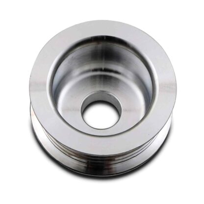 Direct bolt on replacement in place of the old pulleys