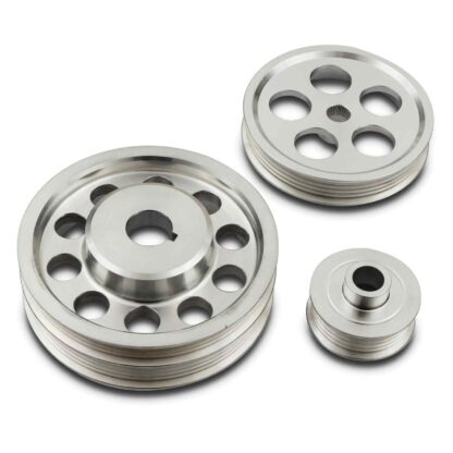 Designed to reduce the rotating mass to improve throttle response and allow the engine to rev faster
