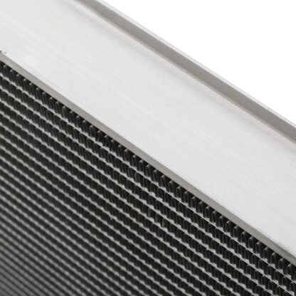 Twin channel aluminium core will achieve up to 30% more cooling capability than the standard radiator