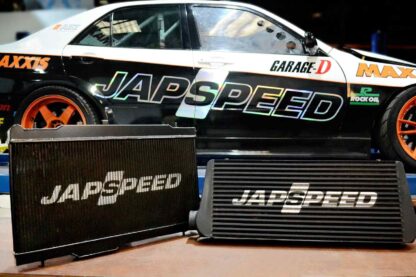 Perfectly sized for our range of high quality aluminium intercoolers and radiators the Japspeed logo stencil provides a clean