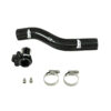 whereas European and UK spec vehicles tend to use a straight silicone hose. To identify which you need