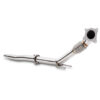 3″ Exhaust Decat Downpipe compatible with Seat Leon Cupra R 2.0 TFSI 2004-2012 models is made from Stainless Steel and replaces the standard downpipe with a high quality and free flowing pipe. Our 3″ Exhaust Decat Downpipe improves the performance of your Seat by increasing gas flow and enhancing your car’s throttle response.