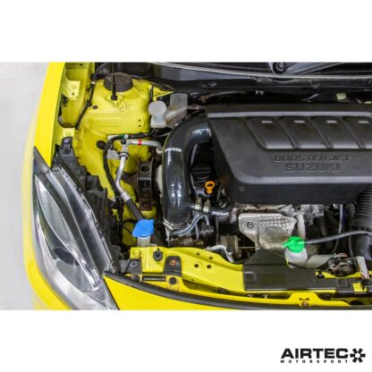 the AIRTEC Motorsport induction hose upgrade is an essential modification.Features:•    Designed specifically for the Suzuki Swift•    Increases response and sound•    Freer-flowing design with suppressor removed •    Made from high-quality silicone by Pro Hoses •    Direct replacement fitment•    Includes all fixtures and fittings•    Features detailed fitting guide Registered Design Right number: Application PendingAIRTEC Part No: PH/INDSUZ1