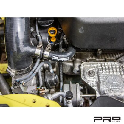 A direct replacement breather hose designed to work with the original intake pipe or the uprated AIRTEC Motorsport intake pipe/AIRTEC Motorsport induction kit.&nbsp;Made in high-quality Pro Hoses silicone (black only)