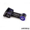 the heavy-duty mount is machined from billet aluminium and is offered with purple bush inserts