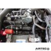 and detailed installation instructions.Please note: This kit will only fit with an AIRTEC Motorsport intercooler upgrade.Features: 20% increase in internal volumeLarger and freer-flowing designImproves flow from intercooler to throttle bodyIncreases throttle response Direct replacement fitmentMade from high-quality aluminiumPowder-coated black finishPro Hoses silicone pipeworkIncludes all fixtures and fittingsFeatures detailed fitting guide Registered Design Right number: Application Pending AIRTEC part no: ATMSSUZ2