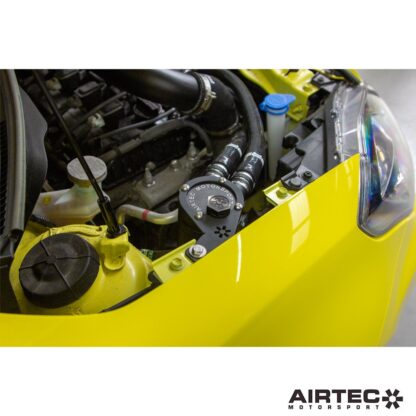 so it makes sense to take preventative measures in order to avoid carbon build-up forming. A catch can also filters harmful contaminants before they can reach the inlet system.Features:Developed specifically for the Suzuki Swift SportHelps reduce carbon build up on intake valvesAIRTEC Motorsport baffled oil catch canOil level dipstick includedLaser cut mounting bracketHigh-quality powder-coated black finishPro Hoses silicone hosesIncludes all fixtures and fittingsFeatures detailed fitting guideRegistered Design Right number: Application Pending AIRTEC part no: ATMSSUZ3