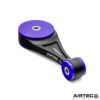 anodised black finish with engraved logo.Accompanying the mount is a much stiffer Purple polyurethane bush insert that radically reduces engine movement. As a result