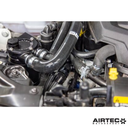 AIRTEC Motorsport is proud to launch our oil catch can upgrade for the Polo GTI AW model.Oil catch cans are vital preventative additions to ensure the performance and efficiency of Direct Injection engines doesn’t deteriorate over time.AIRTEC Motorsport’s solution to developing a catch can kit specifically for the Polo GTI AW model utilises the available space to integrate seamlessly within the engine bay. It features a high-quality laser cut bracket