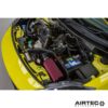 whilst the original front air feed is utilised to provide a constant flow of fresh
