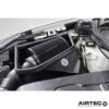 we chose to utilise the original air box base with an enlarged