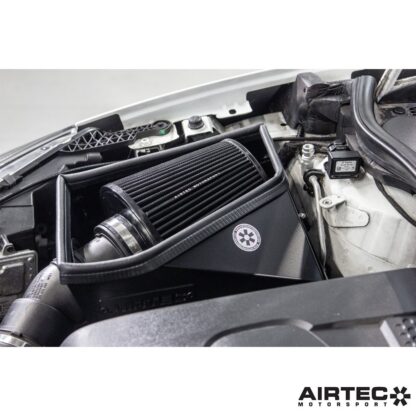 we chose to utilise the original air box base with an enlarged